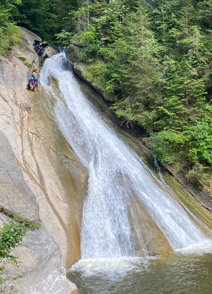Illustration aus der Printausgabe: Von der Starzlachklamm zur Alpe Topfen
